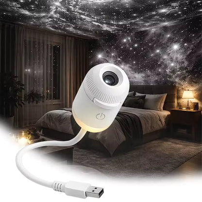 Proyector de Galaxia y Estrellas 360°-GUATEMALA